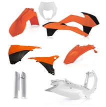 Acerbis plastový full kit full kit sa hodí pre KTM EXC / EXCF 14/15