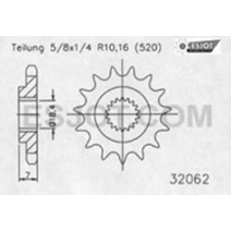 Reťazové koleso ESJOT RM125 07-10 / RMZ 250 07-12 13 z