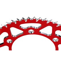 Rosette CR / CRF 125-500 48 Zuby ALU (Dural) Red