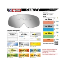 sklo Oakley O-Frame silver chrome                                                                                                                                                                                                                         