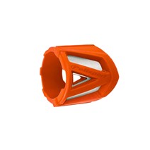 kryt koncovky výfuku 4T (340-400 mm)  oranž                                                                                                                                                                                                               