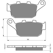 Brzdové platne GOLDFREN 020 AD