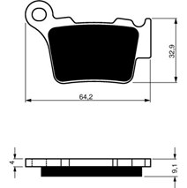 DP Brzdové platne ako GF 191