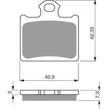 Delta Brzdové platne ako GF 297