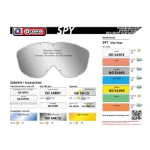 sklo Spy Alloy číre 