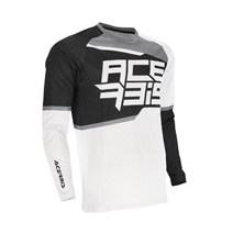 Acerbis Jersey MX J-Windy Dva Vented Black / White L