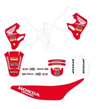 sada polepů+ poťah sedla Honda CR 125/250 92-94 Honda EU 1992