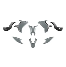 sada plastov T7 Revolution Rtech pre Yamaha Tenere 700 25-26 šedá/čierna