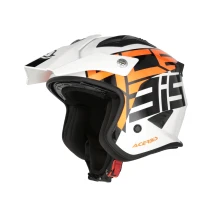 Prilba Acerbis JET ARIA SPORT, biela/oranž