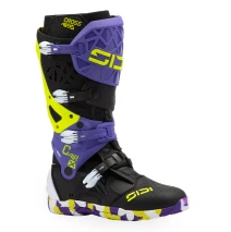 motokrosové topánky SIDI CROSSAIR X čierna/fialová