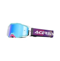 Acerbis VITRION MIRROR MX okuliare svetlo modrá/biela